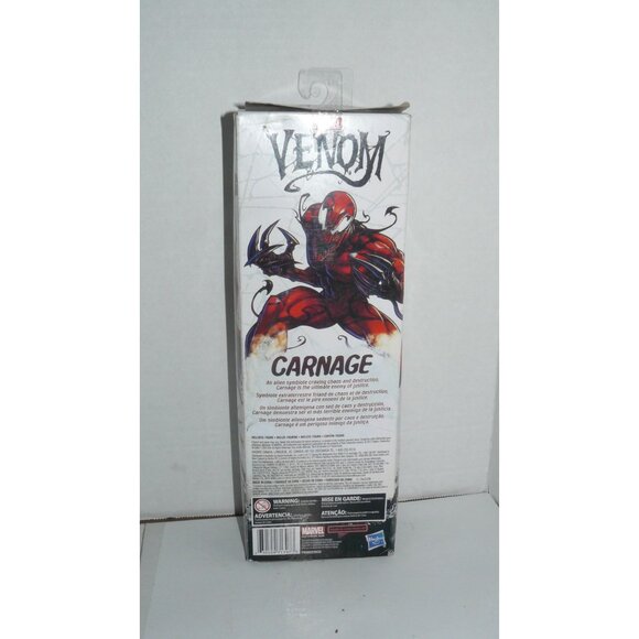 Marvel Titan Hero Series Venom Carnage 12" Action Figure New In Box Age 4+ - Picture 1 of 6